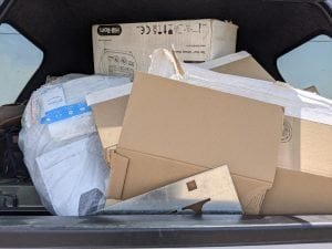 Cardboard and Plastic Recycling